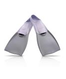Speedo Unisex Swim Training Fins - Men's 8-9 | Women's 9.5-10.5 - White/Grey - Buy Online on GoSupps.com