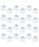 Clear Hair Clips 24 Piece Plastic Mini Claw Hair Clips Small Hair Claw Clips Mini Jaw Clips Hair Accessories for Girls and Women - Buy Online on GoSupps.com