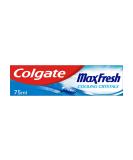 Colgate Max Fresh Toothpaste with Cooling Crystals 75ml | fresh breath toothpaste | Fresh FX technology for 10X longer lasting cooling* | helps to fight cavities | keeps teeth white 75ml Cooling Crystals - Buy Online on GoSupps.com