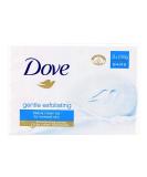 Dove Gentle Exfoliating Beauty Cream Bar 4 x 100g - Pack of 4 soaps Unscented 100 g (Pack of 4) - Buy Online on GoSupps.com