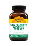 Country Life Saw Palmetto & Pygeum Extract  90 Vegan Capsules  Certified Gluten Free  Certified Vegan 90 Count (Pack of 1) - Buy Online on GoSupps.com