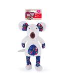 Rosewood Maisie Mouse Dog Toy White/Blue/Pink/Red - Buy Online on GoSupps.com