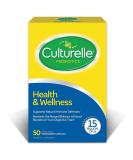Buy Culturelle Probiotics Pro-Well Health & Wellness - 50 Vegetarian Capsules for Gut Health - Buy Online on GoSupps.com