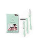 Contoured Rx Stainless Steel Dermal Blades - 3pk for Facial & Body Hair Removal - Buy Online on GoSupps.com