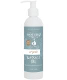 Organic Unscented Massage Gel - Soothing Touch 8 Ounce | Calming & Nourishing - Buy Online on GoSupps.com