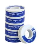 Iconikal Waterproof Adhesive Tape White 0.5 Inch x 5 Yards 6-Pack - First Aid Tape - Buy Online on GoSupps.com