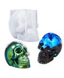 LET'S RESIN Silicone Skull Molds, 3D Large Skull Shape Molds for Epoxy Resin, Skeleton Skull Decor Epoxy Resin Mold for Candle Making, Home Decor, Outdoor, Resin Casting Art Crafts - Buy Online on GoSupps.com