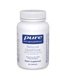 Pure Encapsulations Reduced Glutathione | Antioxidant Supplement for Liver and Cell Health | 120 Capsules - Buy Online on GoSupps.com