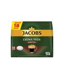 Jacobs Crema Strong Coffee Pads - 90 Senseo Compatible Utz-Certified 5-Pack (5 x 18 Drinks 118g) - Buy Online on GoSupps.com