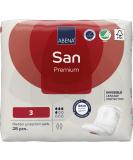Abena San 3 incontinence performances women and men |500 ml of absorbency |28 pieces |fast incontinence products discrete and effectively shaped incontinence performances for men and women Premium 3 - Buy Online on GoSupps.com