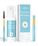 LANBENA Eyelash Extension Cleanser - Lash Foam Shampoo for Salon and Home Use (60ml) - Buy Online on GoSupps.com