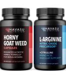 Male Enhancing Bundle: L-Arginine & Horny Goat Weed for Performance & Endurance Support - Buy Online on GoSupps.com