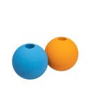 Buy Amazon Basics 3-Inch Rubber Fetch Balls for Dogs - Blue & Orange 2-Pack | International Shipping Available - Buy Online on GoSupps.com