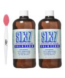 S.T.37 Medicated Mouthwash for Mouth Sores - Alcohol-Free Oral Rinse (16oz) | Pack of 2 with Nose Cleaning Brush - Effective Relief for Adults - Buy Online on GoSupps.com