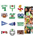LUOEM Football Face Tattoos - 72 Pcs Temporary Body Stickers for Sports Events and Parties - Buy Online on GoSupps.com