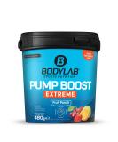 Bodylab24 Pump Boost Extreme 480g - Fruit Punch with Amino Acids Caffeine & Plant Extracts for Ultimate Workout Boost - Buy Online on GoSupps.com