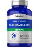 Buy Piping Rock Glucosamine HCL 1500mg - Mega Strength Non-GMO Gluten Free 120 Caplets | International Shipping Available - Buy Online on GoSupps.com