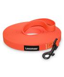 Looxmeer Rubberized Tow Lines for Dogs - 3m/5m/7m/10m/15m/20m/30m Leash | Durable Neon Orange Leash for Small & Medium-Sized Dogs - Buy Online on GoSupps.com