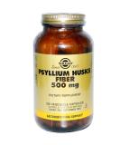 Solgar Psyllium Husks Fiber 500mg - 200 Vegan Capsules for Digestive Health - Buy Online on GoSupps.com
