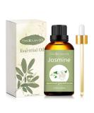 Jasmine Essential Oil 100Ml Premium Grade Jasmine Oil 100% Pure and Natural Scented Oil for Skin Hair Diffuser Aromatherapy Massage Candle Making SE-Jasmine 100ML - Buy Online on GoSupps.com