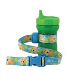 BnJ Baby SippyPal Sippy Cup Strap Holder Leash Tether - 1 Puppy Design - Buy Online on GoSupps.com