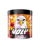 Holy Energy Gaming Booster 'Raspberry Raptor' - Vegan Focus Drink Powder | 50 Portions with Newcaff & Green Tea Extract | Natural Raspberry & Yuzo Flavor | Boost Focus & Energy - Buy Online on GoSupps.com