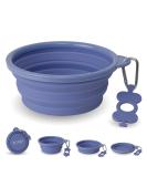 Bonza Extra Large Collapsible Dog Bowl 1500ml | Portable Dog Travel Accessories | Sturdy with Carabiner & Keychain - Perfect for Camping & Outdoor Adventures - Buy Online on GoSupps.com