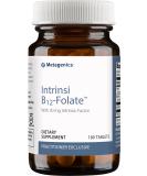 Metagenics Intrinsi B12 Folate High Potency Vitamin B12 Supplement to Help Support a Healthy Nervous System and Cardiovascular Health with Intrinsic Factor for Enhanced Absorption - 180 Servings - Buy Online on GoSupps.com