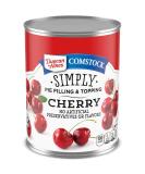 Duncan Hines Comstock Simply Cherry Pie Filling 21oz x 8 - Pack of 1 - Buy Online on GoSupps.com