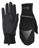 TrailHeads Women's Touchscreen Convertible Running Gloves - Black S/M - Buy Online on GoSupps.com