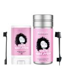 15g Hair Wax & 75g Pomade Stick for Smoothing Flyaways | Women's Slick Back Hair Glue | Bed Head Styling Cream Gel | 5 In 1 Brush & Edges Control Comb - Black - Buy Online on GoSupps.com