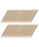 50 Premium Rosewood & Bavarian Beech Manicure Sticks - 120mm Long 4mm - Perfect for Nail Care & Hoof Maintenance - Buy Online on GoSupps.com