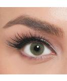 Buy Iconic Colored Contact Lenses Lime - Natural Light Green & Yellow - Monthly Wear for All Eyes - 1 Pair - Buy Online on GoSupps.com