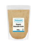 Organic Amaranth Grain (Seeds) 500g | Certified Organic by Fenbrook Organic - Buy Online on GoSupps.com
