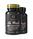 Dragon's Miracle Natural Immune Support Supplement with Monolaurin - 2 Bottles, 10-in-1 Vegan & Gluten-Free Formula for Healthy Respiratory & Digestive System - Cold/Flu Relief - 180 Count (Pack of 2) - Buy Online on GoSupps.com