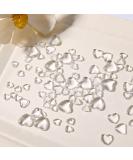 3D Heart Nail Art Charms-320PCS Cute Clear Acrylic Heart Nail Charms Flatback Heart Nail Rhinestones Gems 4mm 6mm 8mm Resin Nail Jewelry Decorations for Women Girls DIY Manicure Accessories Mixed 4mm 6mm 8mm - Buy Online on GoSupps.com
