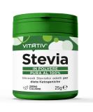 Stevia Pure Powder 98% Rebaudioside A | Natural Sweetener for Ketogenic Diets | 25g - Buy Online on GoSupps.com