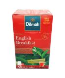 Dilmah English Breakfast Ceylon Tea - 50 Tea Bags 100g - Buy Online on GoSupps.com
