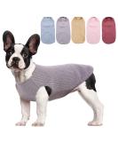 Hjumarayan Dog Sweater - Washable Striped Dog Shirt for Large & Medium Dogs | Elastic Thin Design | XL Light Gray Quality Apparel - Buy Online on GoSupps.com