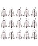 NUOBESTY 20pcs Antique Silver Bells Mini Jingle Bells Charms Handmade Ring Bells Ornaments for Jewelry Baby Shaker Rattle Wind Chime Art Crafts 1.5X1X1CM - Buy Online on GoSupps.com