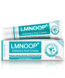 LMNOOP Athletes Foot Treatment Cream Maximum Strength - Antifungal Foot Cream for Itching, Blister, Burning, and Cracking - Natural Herbs - 1.76oz - Buy Online on GoSupps.com