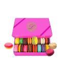 Leilalove Macarons - Mademoiselle de Paris - Collections of 15 - Gift box varies in color Macarons are packed individually for maximum freshness/damage prevention Free Enclosure card with your message - Buy Online on GoSupps.com