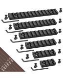 Bontok Picatinny Rail Set - Aluminum Picatinny Rails with T-Nuts, Screws & Allen Wrench - 3/5/7/9/11/13 Slot Options - Buy Online on GoSupps.com