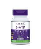 Natrol 5-HTP Time Release Tablets - Promotes Calm & Positive Mood - Drug-Free, Maximum Strength 200mg - 60 Count - Buy Online on GoSupps.com