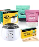 Mylee Professional Waxing Kit - Hard Wax Beads 500g - Made in The UK - Stripless Depilatory Waxing Pellets with Wax Heater and Spatulas - Buy Online on GoSupps.com