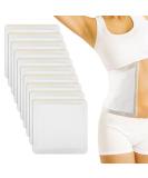 10 Stk Self-Adhesive Castor Oil Packs for Belly Button - Large 20x20cm Single Use Compress Pads | Highly Absorbent - Buy Online on GoSupps.com