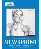 Jack Richeson 18x24 Newsprint Paper Pad - 50 Sheets, Rough Surface - Buy Online on GoSupps.com