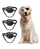 YEXEXINM 3pcs Upgrade Dog Eye Patch Premium Dog Single Eyepatch Protective Eye Cover for Small Medium Large Dogs Cats with Eye Injuries and Wounds - Buy Online on GoSupps.com