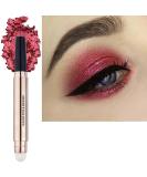 Rose Red Cream Eyeshadow Stick - Waterproof & Long-Lasting | Hypoallergenic Eye Makeup Pencil for Multi-Dimensional Eyes | Dark Matte & Glitter Shimmer (06) - Buy Online on GoSupps.com