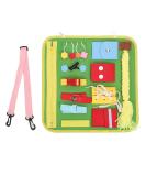 Memory Loss Fidget Blanket | Sensory Pad for Dementia & Alzheimer's | Enhance Mental Stimulation & Comfort - Buy Online on GoSupps.com